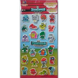 Diakakis imports Αυτοκόλλητα Zomlings Puffy 0401290 5205698193583