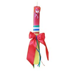 Λαμπάδες Decor Easter Candle Mask Man, Red 503-red 5212016800269