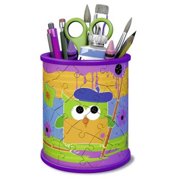 Ravensburger 3D Puzzle 54 Pcs Pencil Case Owls 80183 4005556801831
