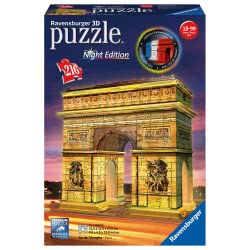 Ravensburger 3D Puzzle Night Edition 216 Τεμ. Η Αψίδα Του Θριάμβου 12522 4005556125227