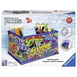 Ravensburger 3D Puzzle 216 Pcs Storage Box Graffiti 12111 4005556121113