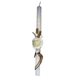 Λαμπάδες Decor Λαμπάδα Λινό Με Κανέλα 18-167 5202200000438