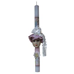 Λαμπάδες Decor Λαμπάδα Μάσκα Καπέλα 18-911 5202200000490