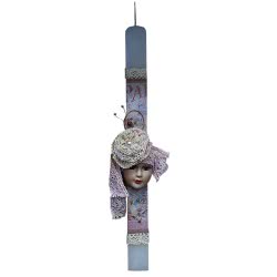 Λαμπάδες Decor Λαμπάδα Μάσκα Πρόσωπο Φτερά 18-912 5202200000506