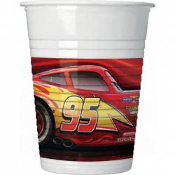 PROCOS Ποτήρια Πλαστικά Cars The Legend Of The Track 200Ml - 8Τμχ 089466 5201184894668