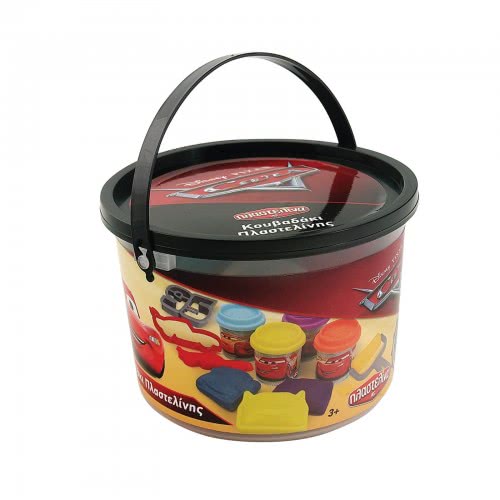 As company Dough Bucket With 4 Pots - 3D Caps And 8 Tools 200Gr For Ages 3+ 1045-03550 5203068035501