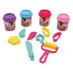 As company Dough Bucket With 4 Pots - 3D Caps And 8 Tools 200Gr For Ages 3+ 1045-03571 5203068035716
