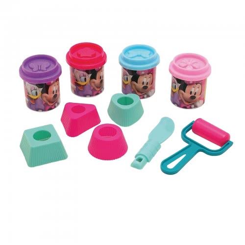 As company Πλαστελίνη Minnie Κουβαδάκι Με Βαζάκια Καπάκια Καλουπάκια Και Εργαλεία 200Gr 1045-03571 5203068035716