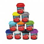 As company Dough Set With 10 Pots And 3D Caps 500Gr For Ages 3+ 1045-03576 5203068035761
