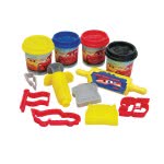 As company Dough Case With 4 Pots - 3D Caps And 8 Tools 456Gr For Ages 3+ 1045-03573 5203068035730