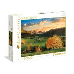 Clementoni Puzzle High Quality Collection Alps 3000 Pcs 1220-33545 8005125335459