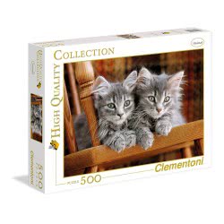 Clementoni Παζλ Quality Collection Γατάκια 500 Τμχ 1220-30545 8005125305452