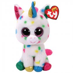 ty Beanie Boos Harmonie Χνουδωτό Μονόκερος Λευκός 15Εκ 1607-36898 008421368983