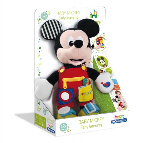 Baby Clementoni Disney Baby Mickey Early Learning Plush 1000-17224 8005125172245