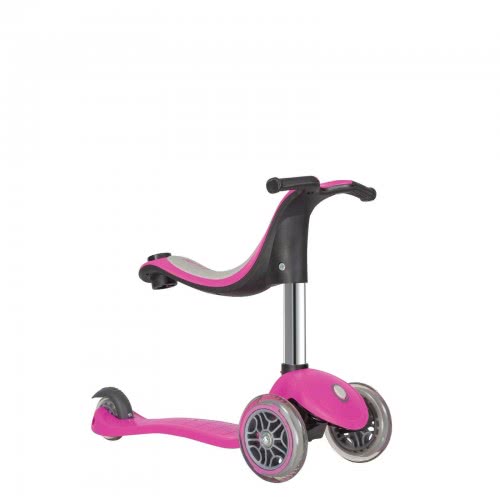 Globber Scooter Evo 4 In 1-Deep Pink 451-110-3/2 4897070180758