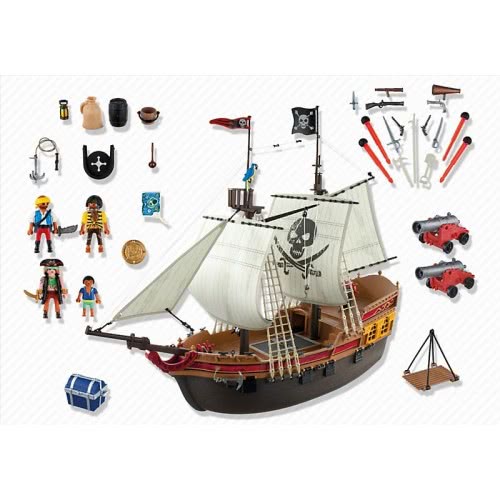 Playmobil Πειρατική Φρεγάτα 5135 4008789051356