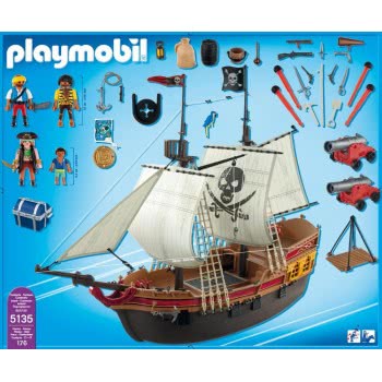 Playmobil Πειρατική Φρεγάτα 5135 4008789051356
