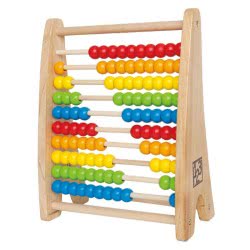 Hape Rainbow Bead Abacus E0412A 6943478002593