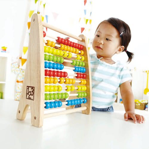 Hape Rainbow Bead Abacus E0412A 6943478002593