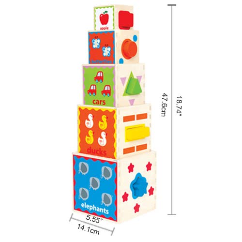 Hape Pyramid Of Play - Η Πυραμίδα Της Χαράς E0413 6943478007529