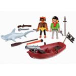 Playmobil Πειρατική Βάρκα Και Καρχαρίας 5137 4008789051370