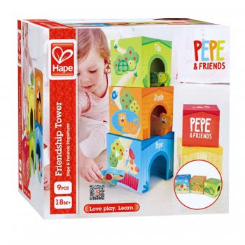 Hape Pepe And Friends Friendship Tower E0451 6943478016903
