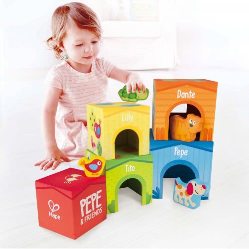 Hape Pepe And Friends Friendship Tower E0451 6943478016903