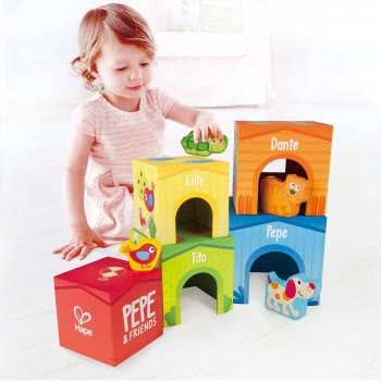 Hape Pepe And Friends Friendship Tower E0451 6943478016903