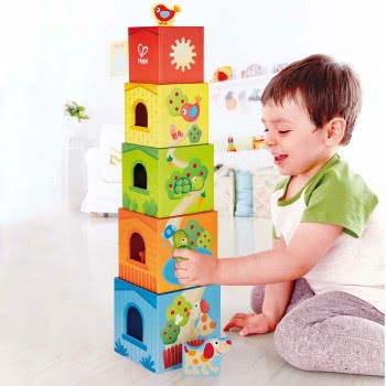 Hape Pepe And Friends Friendship Tower E0451 6943478016903