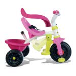 Smoby Παιδικό Ποδήλατο Τρίκυκλο Be Fun Comfort Pink 740406 3032167404060