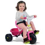 Smoby Παιδικό Ποδήλατο Τρίκυκλο Be Fun Comfort Pink 740406 3032167404060