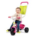 Smoby Παιδικό Ποδήλατο Τρίκυκλο Be Fun Comfort Pink 740406 3032167404060