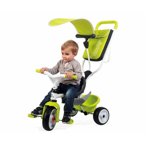Smoby Παιδικό Ποδήλατο Τρίκυκλο Baby Balade Green 741100 3032167411006