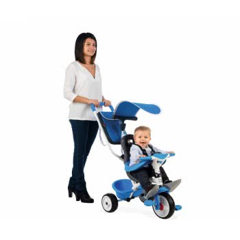 Smoby Παιδικό Ποδήλατο Τρίκυκλο Baby Balade Blue 741102 3032167411020