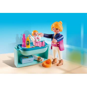 Playmobil Μαμά Και Μωράκι Με Αλλαξιέρα 5368 4008789053688
