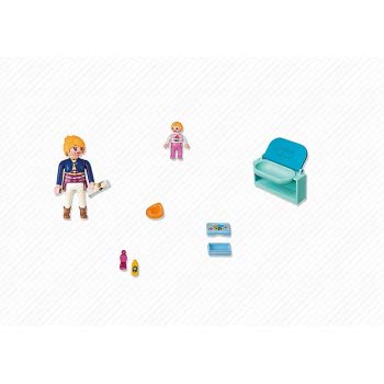 Playmobil Μαμά Και Μωράκι Με Αλλαξιέρα 5368 4008789053688