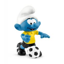Schleich Στρούμφ Με Μπάλα Ποδοσφαίρου 20806 4055744021176