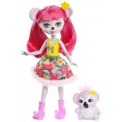 Mattel Enchantimals Καρίνα Κοάλα Κούκλα & Ζωάκι Φιλαράκι FNH22 / FNH24 887961591644