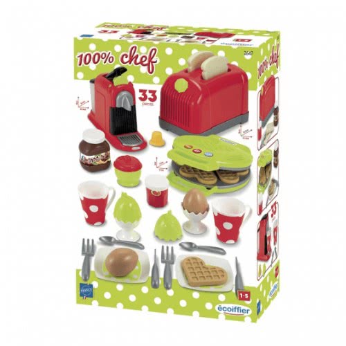 ecoiffier Big Toaster With Accessories 2647 3280250026471