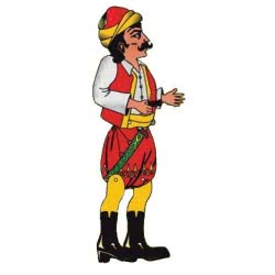 AK TOYS Φιγούρα Θεάτρου Σκιών Βελιγκεκας 33X12εκ 109 5203249001097