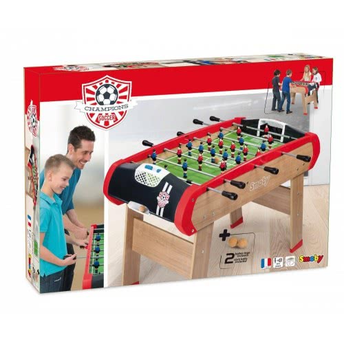 Smoby Soccer Table Champions Ποδοσφαιράκι Ξύλινο 620400 3032166204005