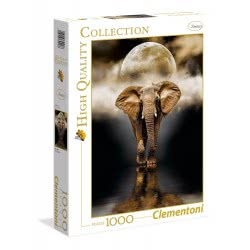 Clementoni Puzzle High Quality Collection The Elephant 1000 Pcs 1220-39416 8005125394166