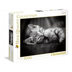 Clementoni Puzzle High Quality Collection Kitty 1000 Pcs 1220-39422 8005125394227