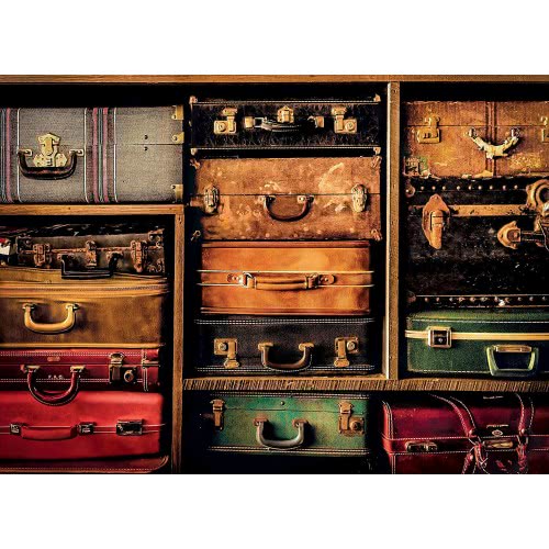 Clementoni Puzzle High Quality Collection Traveling 1000 Pcs 1220-39423 8005125394234