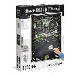 Clementoni Puzzle Blackboard Puzzle Cheers 1000 Pcs 1260-39467 8005125394678