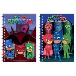 Diakakis imports Τετράδιο Σπυράλ PJ Masks 2 Θέματα - 2 Σχέδια 484011 5205698405075