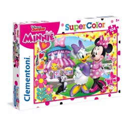 Clementoni Kids Puzzle Super Color Minnie Happy Helper 104 Pcs 1210-27982 8005125279821