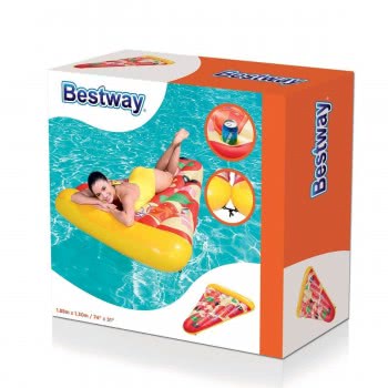 Bestway Inflatable Pool Lounger Pizza Slice 180X130εκ. 44038 6942138926040