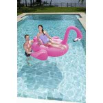 Bestway Pink Inflatable Giant Mega Supersized Flamingo Rider Swimming Lounge Float Pool Toy 41108 6942138939125