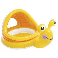 INTEX Πισίνα Σαλιγκάρι Με Τέντα Lazy Snail Shade Baby Pool 57124 6941057407661